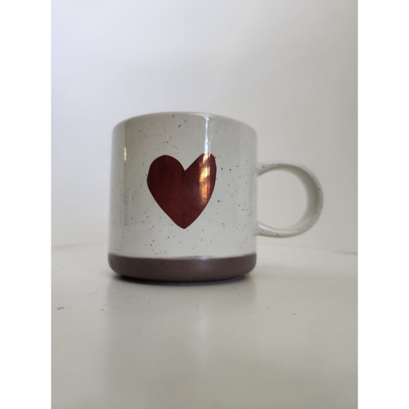 STARBUCKS 2017 Valentine Love Shiny Rose Gold Heart Coffee Cup Mug 12 Oz - Picture 2 of 5